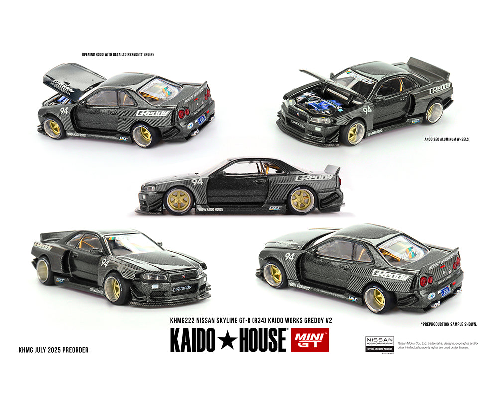 Kaido GT Nissan Skyline GT-R (R34) Kaido Works® Greddy V2