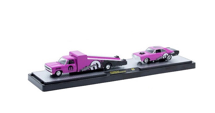 M2 Machines 1:64 Auto-Haulers
1974 Dodge Truck & 1969 Dodge Dart Swinger 340