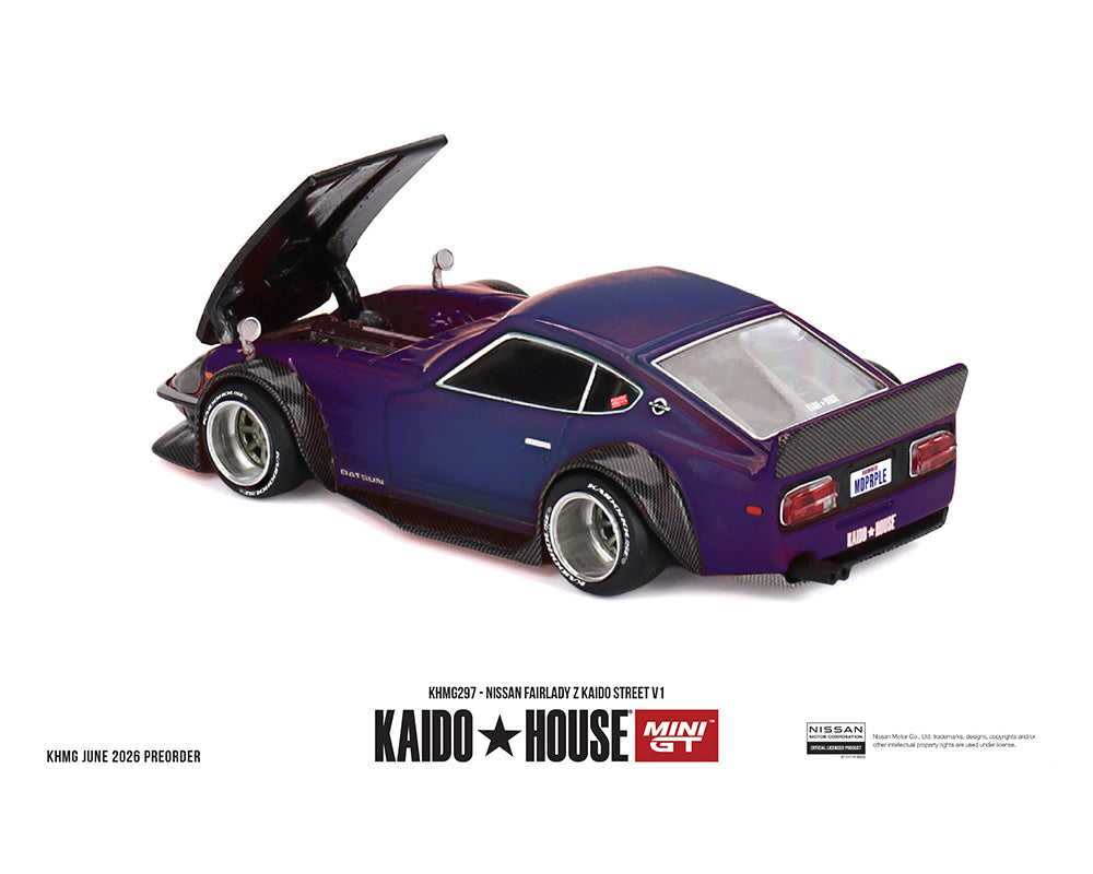 Kaido House x Mini GT 1:64 Nissan Fairlady Z Kaido Street V1 – Limited Edition