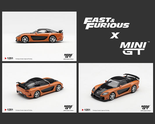 Mini GT 1:64 Mazda RX-7 VeilSide Fortune “The Fast and the Furious Tokyo Drift” Han Seoul-Oh- Limited Edition