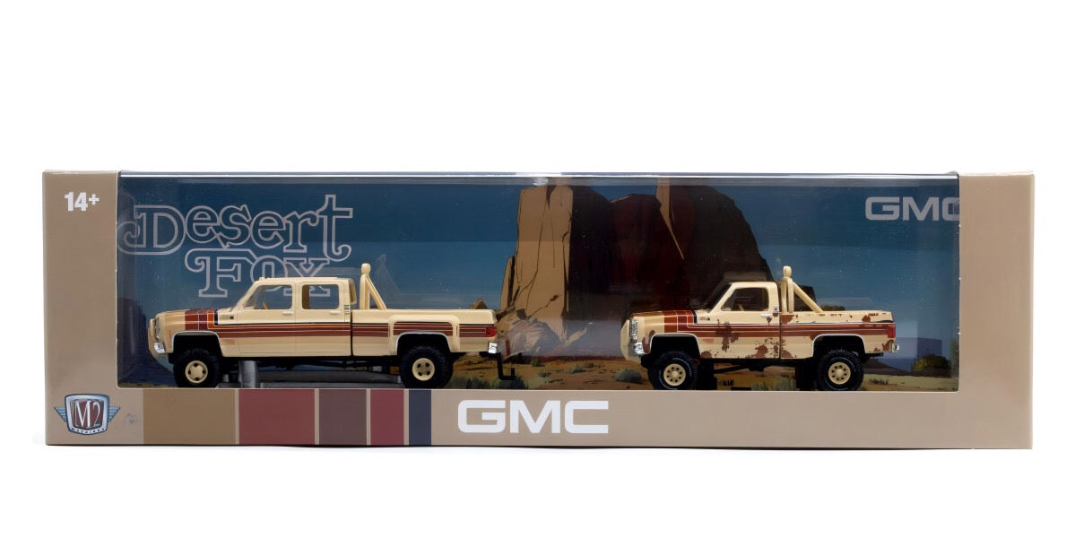 M2 Machines 1:64 Auto-Haulers
1977 GMC Sierra Classic 3500 4X4 & 1
