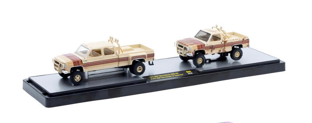 M2 Machines 1:64 Auto-Haulers
1977 GMC Sierra Classic 3500 4X4 & 1